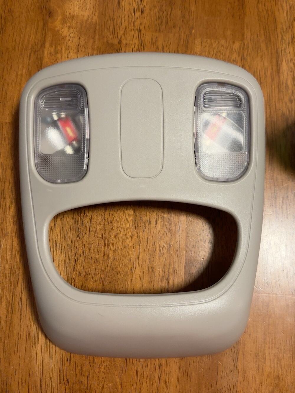 Dodge Grand Caravan Chrysler Town & Country Overhead Console Map Lights Gray OEM